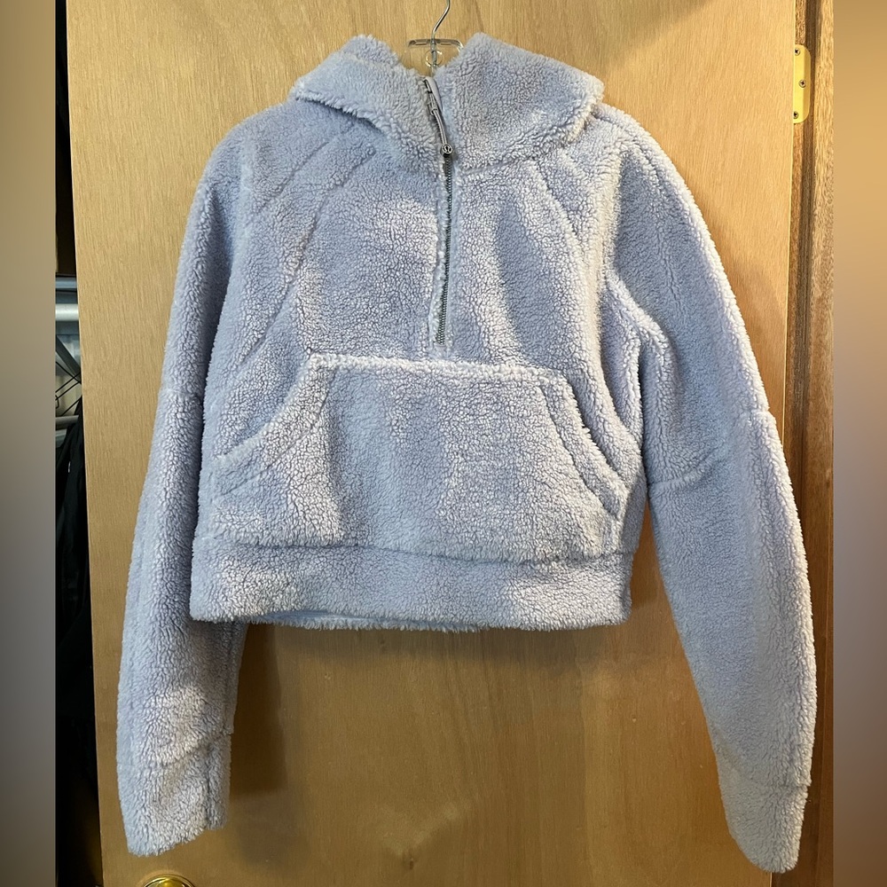 Lululemon fuzzy scuba jacket